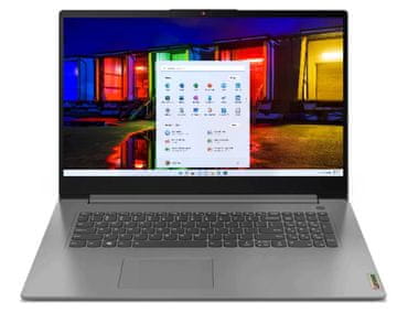 Lenovo IdeaPad 3 17ALC6 prenosnik, Ryzen 5 5500U, 8GB/SSD512GB, 17,3FHD, W11H (82KV00DASC)