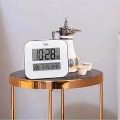Trevi OM 3520 D digitalna ura, temperatura, vlažnost, bela - odprta embalaža