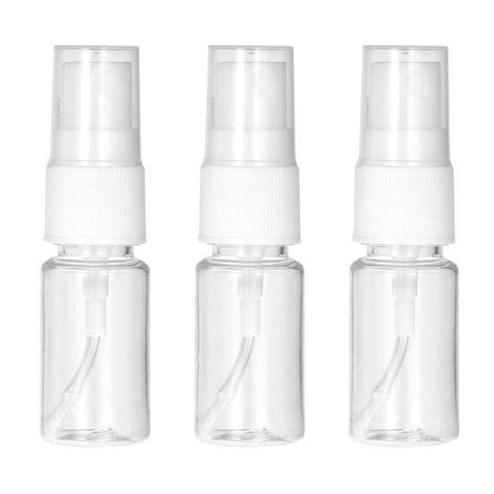 Northix 3x Plastične stekleničke s pršilom - 10 ml