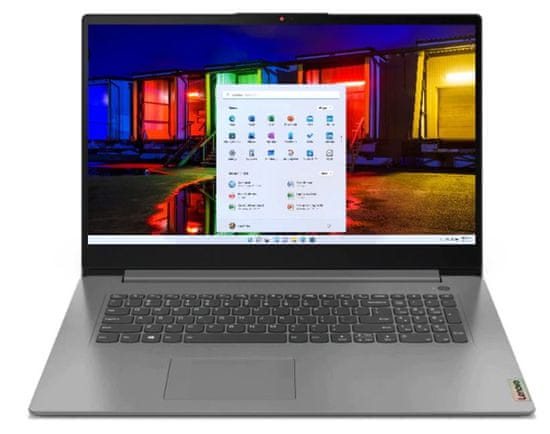 Lenovo IdeaPad 3 17ITL6 prenosnik, i3-1115G4, 8GB/SSD256GB, 17,3HD+, W11H (82H900TDSC)