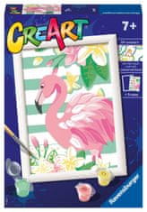 Ravensburger CreArt - Roza flamingo