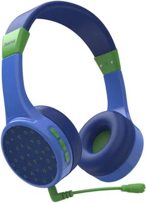 sodobne slušalke za ušesa hama TeensGuard slušalke bluetooth funkcija prostoročnega telefoniranja trajajo 25 ur na polnjenje večtočkovno seznanjanje