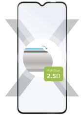 FIXED Zaščitno kaljeno steklo Full-Cover za Motorola Moto E22, lepljenje čez celoten zaslon, FIXGFA-1022-BK črn