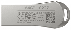 TeamGroup C222 spominski ključek, USB 3.2, 64 GB