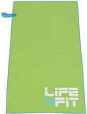 LIFEFIT športna brisača, mirkovlakna, 40 x 140 cm, zelena