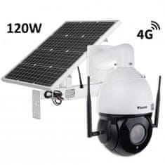 Secutek Vrtljiva IP kamera 4G PTZ SBS-NC79G-30X s solarnim polnjenjem 120W/60A