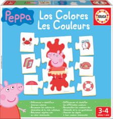 Educa Sestavljanka Peppa Pig: Učenje barv 6x7 kosov