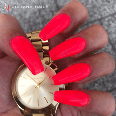 Juliana Nails Gel Lak Luminous Coral rdeča No.402 6ml