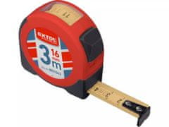 Extol Premium Vijačnik Extol Premium 8821043 z okencem za odčitavanje, 3 m, širina traku 16 mm