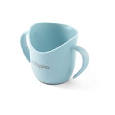 BabyOno Ergonomska skodelica Baby Ono FLOW svetlo modra
