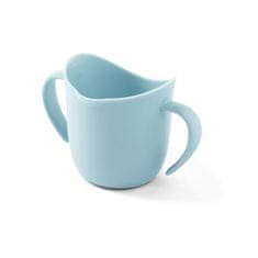 BabyOno Ergonomska skodelica Baby Ono FLOW svetlo modra