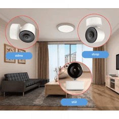 Secutek Pametna vrtljiva IP kamera SRT-U6