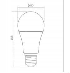 Berge LED žarnica - E27 - A80 - 25W - 2250Lm - hladna bela