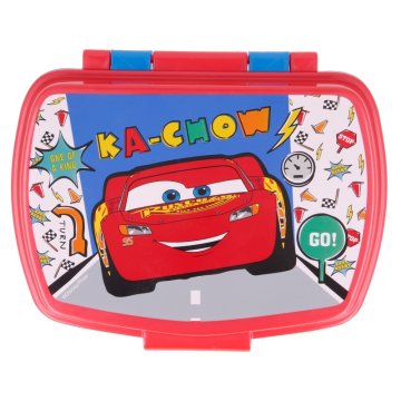 Stor Otroška plastična škatla za malico Disney Cars, 51574