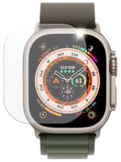 FIXED Zaščitno kaljeno steklo za pametno uro Apple Watch Ultra 49 mm, 2 kosa v pakiranju, FIXGW-1029 prozorno