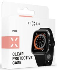 FIXED Pure Protective Case s kaljenim steklom za Apple Watch Series 8 41mm, FIXPUW-1028 prozoren