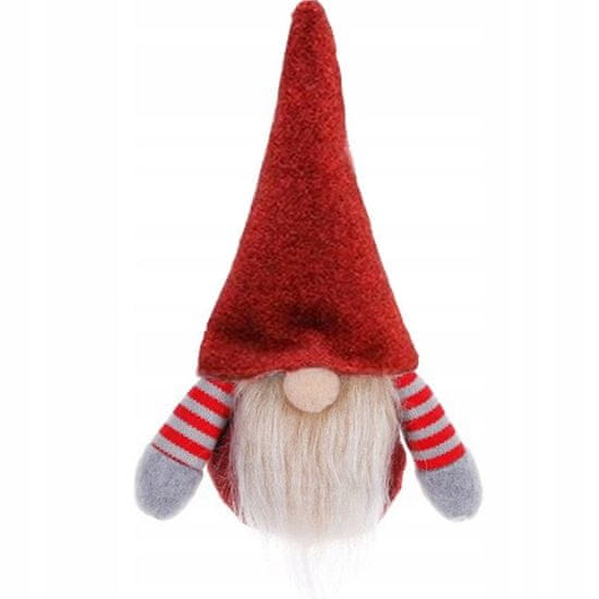 Korbi Božični okras Gnom rdeči 19,5 cm