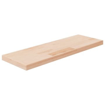 Vidaxl vidaXL Polica, 60x20x2,5 cm, neobdelan masiven hrastov les