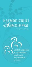 Usklajevalna nalepka transparentno "Pot do uspeha je tlakovana s potrpežljivostjo in vztrajnostjo." Premer 5 cm