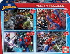 Educa Puzzle Spiderman 4v1 (50,80,100,150 kosov)