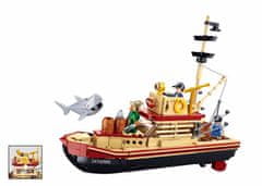 Sluban ModelBricks M38-B1118 Ribiški čoln Catherine