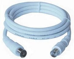 PremiumCord TV povezovalni kabel M/F 75 Ohm 10 m