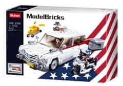 Sluban ModelBricks M38-B1099 Ameriški roparski avto