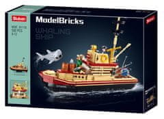 Sluban ModelBricks M38-B1118 Ribiški čoln Catherine