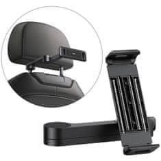BASEUS nosilec za tablico / telefon za avtomobilski sedež, črn (SULR-A01)