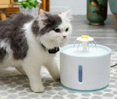 aptel Avtomatska senzorska fontana LED – napajalnik za mačke in pse 2,4L