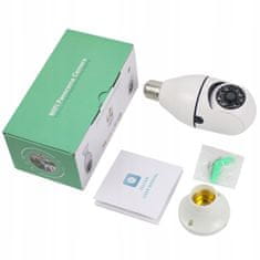 Dexxer WIFI IP Brezžična 2MPX LED nadzorna kamera vrtljiva E27 navoj HotSpot