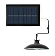 aptel Solarna viseča LED svetilka vodoodporna hladno bela 2200mAh IP65