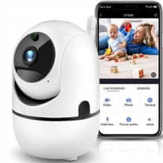 Dexxer Baby Monitor IP WIFI otroška varuška z vrtljivo video kamero