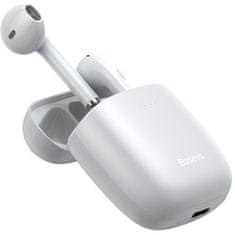 BASEUS Encok W04 brezžične slušalke, bele (NGW04-02)