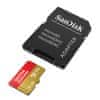 Pomnilniška kartica SANDISK EXTREME microSDXC 512 GB 190/130 MB/s UHS-I U3 (SDSQXAV-512G-GN6MA)