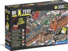 Clementoni Puzzle MIXTERY Napad hekerjev v Londonu 300 kosov