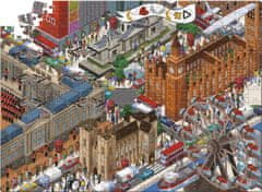 Clementoni Puzzle MIXTERY Napad hekerjev v Londonu 300 kosov