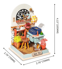 Robotime Rolife DIY House: ohranjanje spominov - Delovna soba