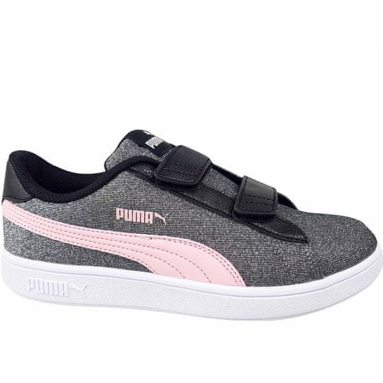 Puma Čevlji siva Smash V2 Glitz Glam V PS