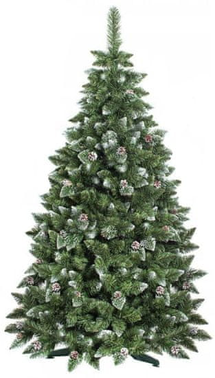 Aga Božično drevo 220 cm s storži
