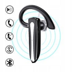 Dexxer Aku. Bluetooth 5.1 brezžična avto slušalka 10m + power bank 500mAh