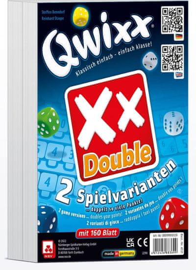 NSV igra s kockami Qwixx, razširitev Double angleška izdaja