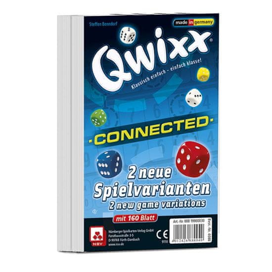 NSV igra s kockami Qwixx, razširitev Connected angleška izdaja