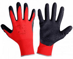 LAHTI PRO L211210K rokavice, lateks, XL, črno-rdeče