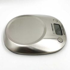 Esperanza Inox kuhinjska LCD tehtnica s skledo do 5kg