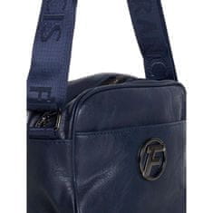 F & B Ženska torbica s širokim paščkom FRANCINE temno modra OW-TR-F-559_391209 Univerzalni