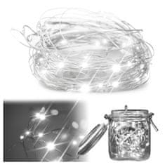 Aga LED Dekorativna Žica 10m 100LED Hladno bela