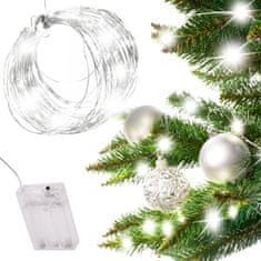 Aga LED Dekorativna Žica 5m 50ks Hladno bela