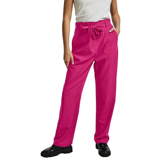 Pieces PCBOSS Ženske hlače 17133543 Beetroot Purple