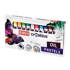 EASY COLOPRO Komplet oljnih pastelov, 12 barv